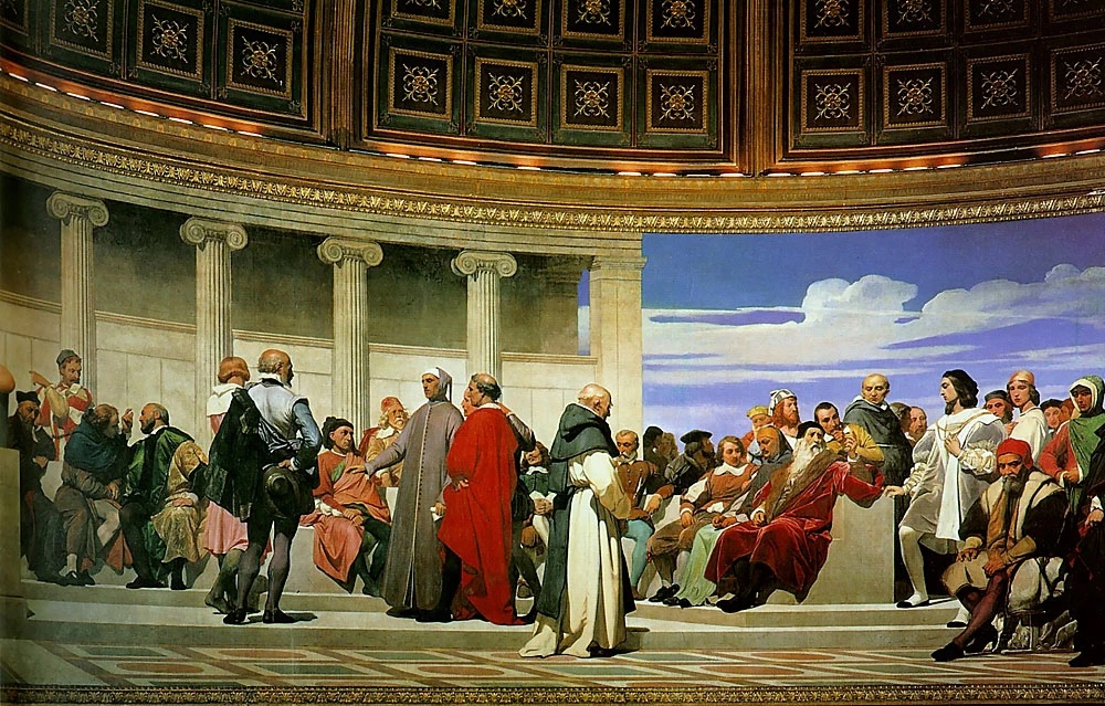 Emiciclo della Scuola Nazionale di Belle Arti, Parigi - lato sinistro